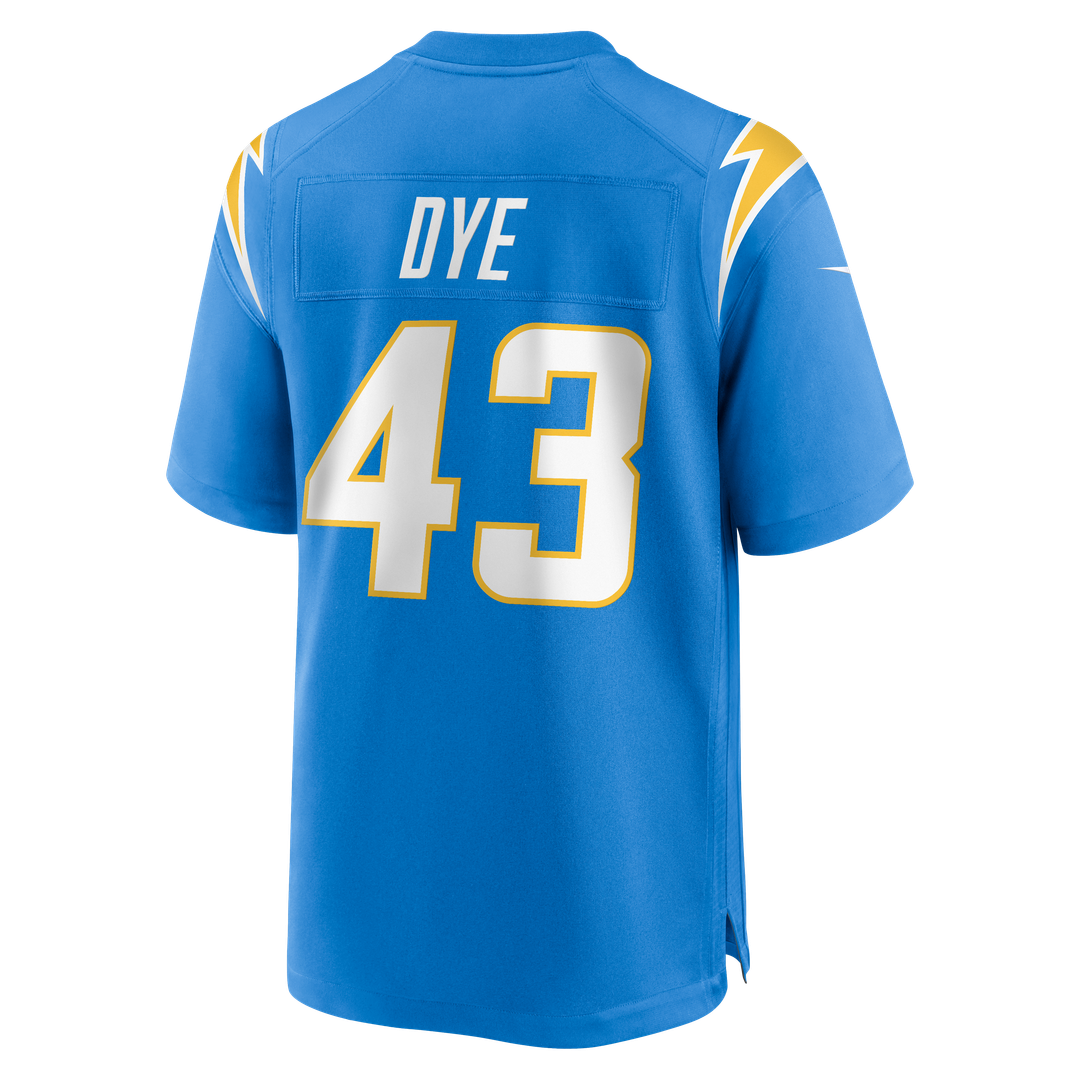 Los Angeles Chargers Troy Dye Nike Powder Blue Game Jersey