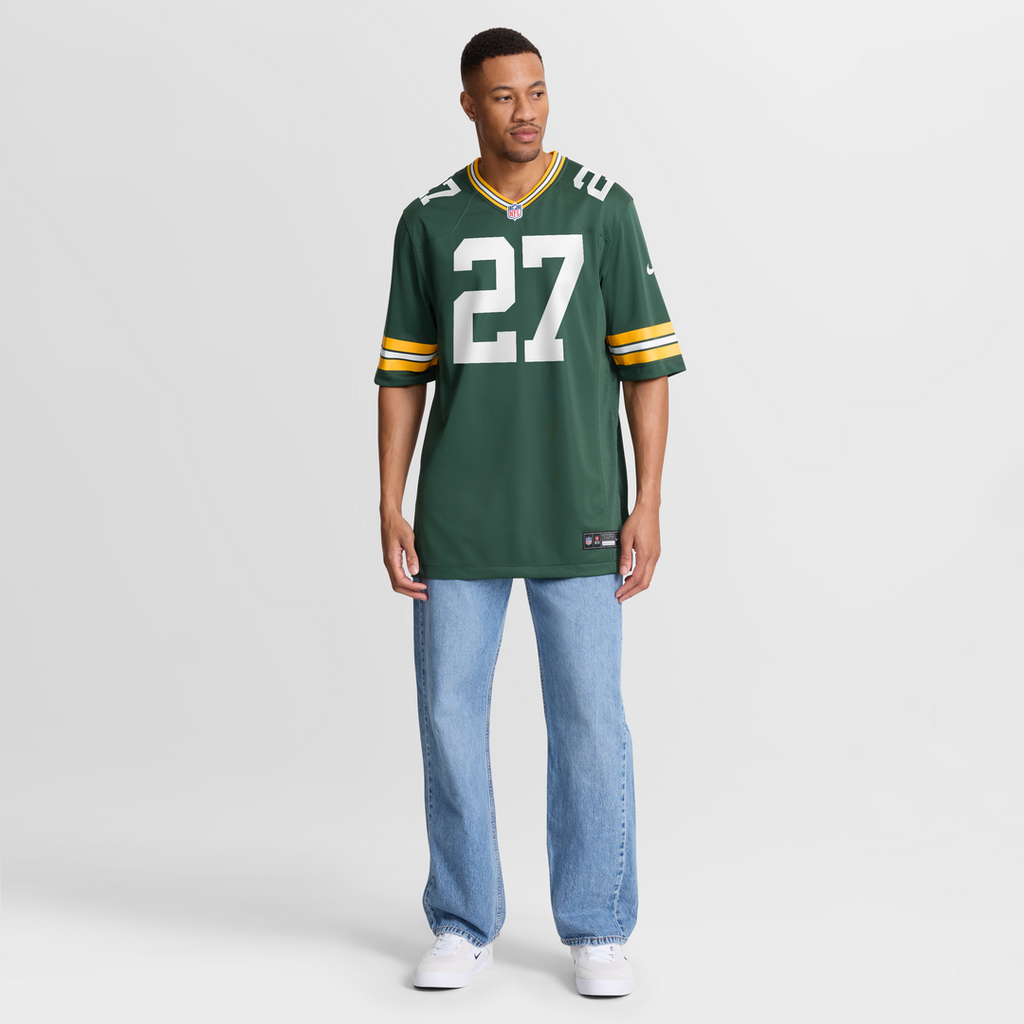Green Bay Packers Kitan Oladapo Nike Green Game Jersey