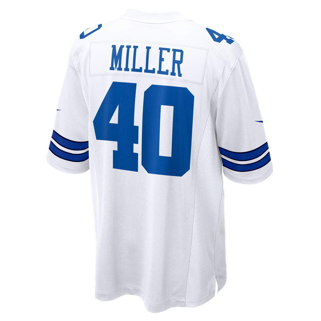 Dallas Cowboys Von Miller Nike White Game Jersey