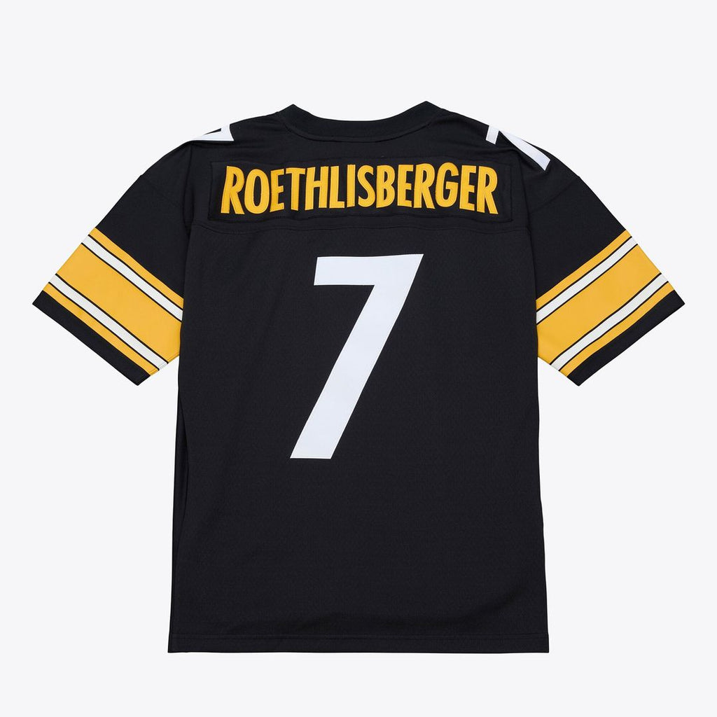 Pittsburgh Steelers Ben Roethlisberger Mitchell & Ness Black 2004 Big & Tall Legacy Retired Player Jersey