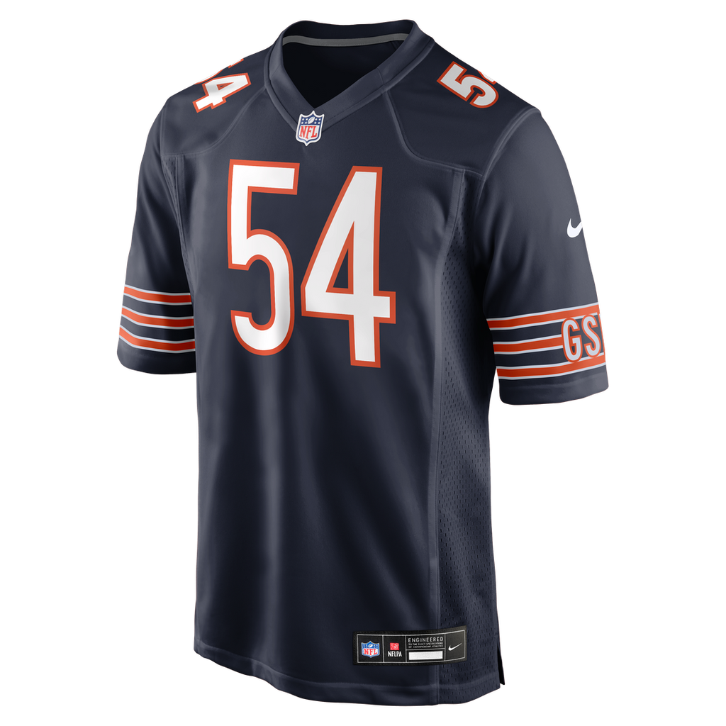 Chicago Bears Brian Urlacher Nike White Retired Player Game Jersey