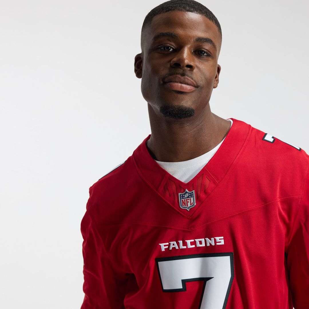 Atlanta Falcons Bijan Robinson Nike Black Alternate Throwback Vapor F.U.S.E. Stitched Limited Jersey