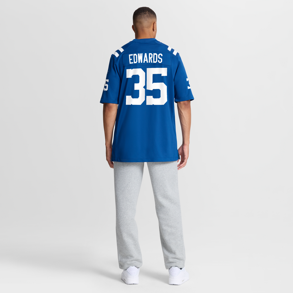 Indianapolis Colts Johnathan Edwards Nike Royal Team Game Jersey