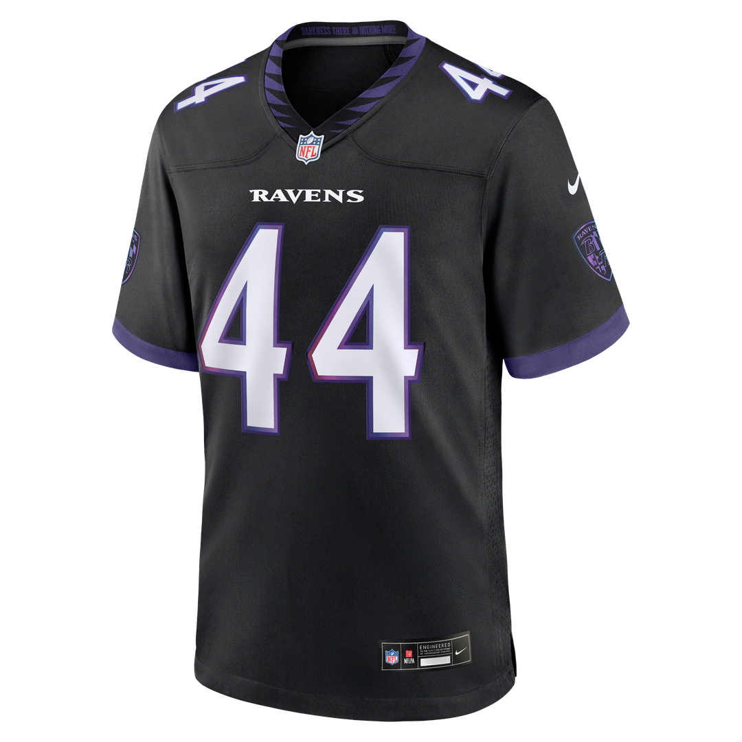 Baltimore Ravens Marlon Humphrey Nike Black Alternate Game Jersey