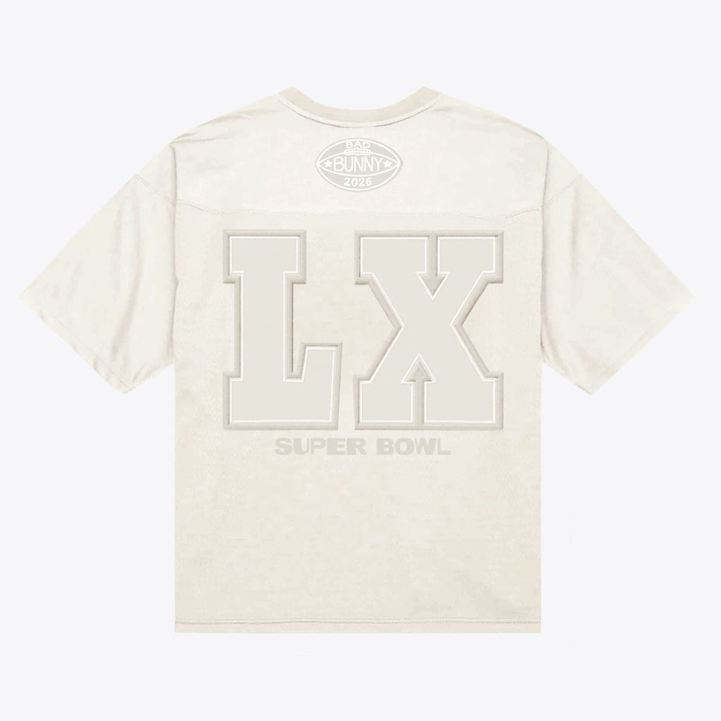 Bad Bunny x Super Tazón Cream Bad Bunny Legacy Jersey