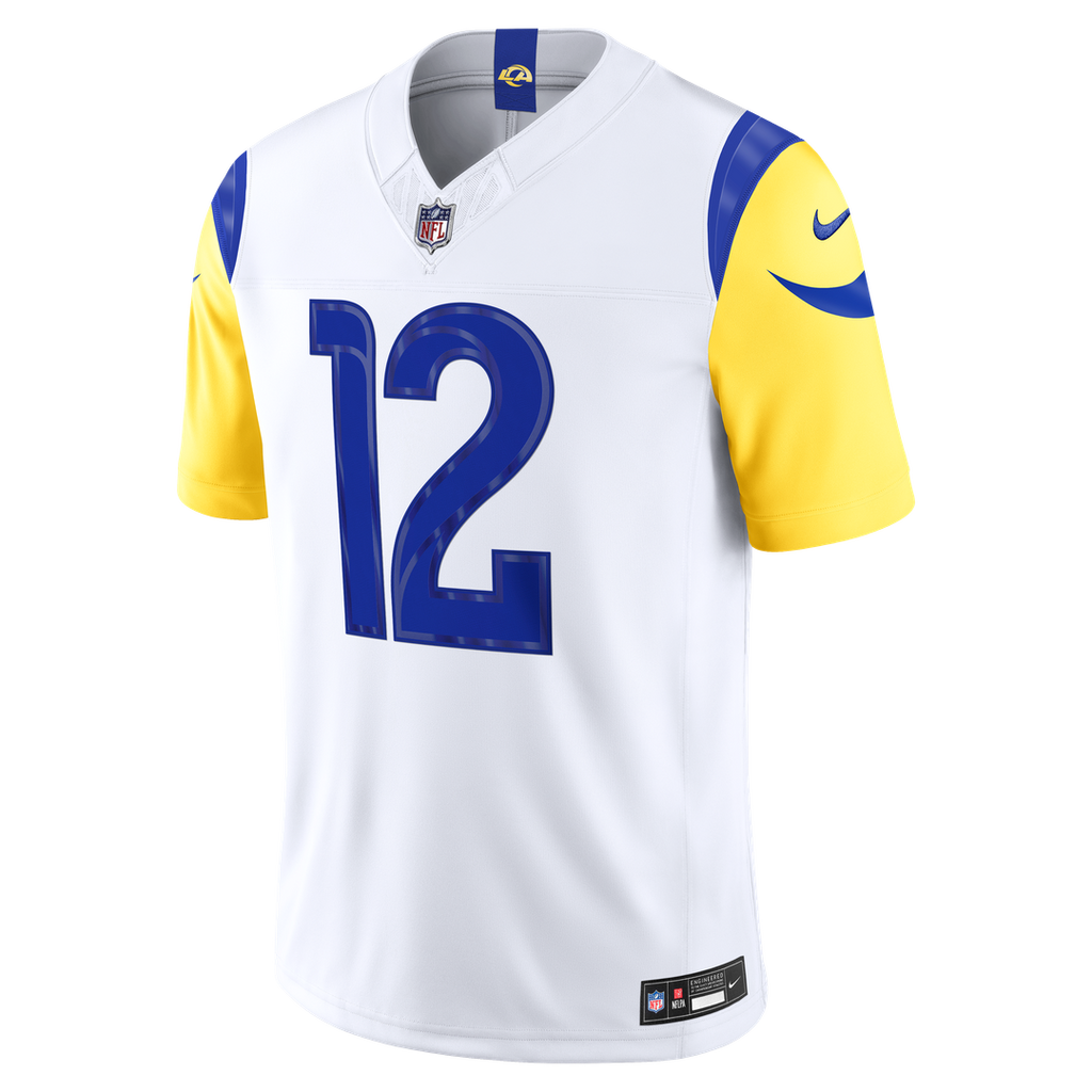 Los Angeles Rams Puka Nacua Nike Royal Team Vapor F.U.S.E. Stitched Limited Jersey