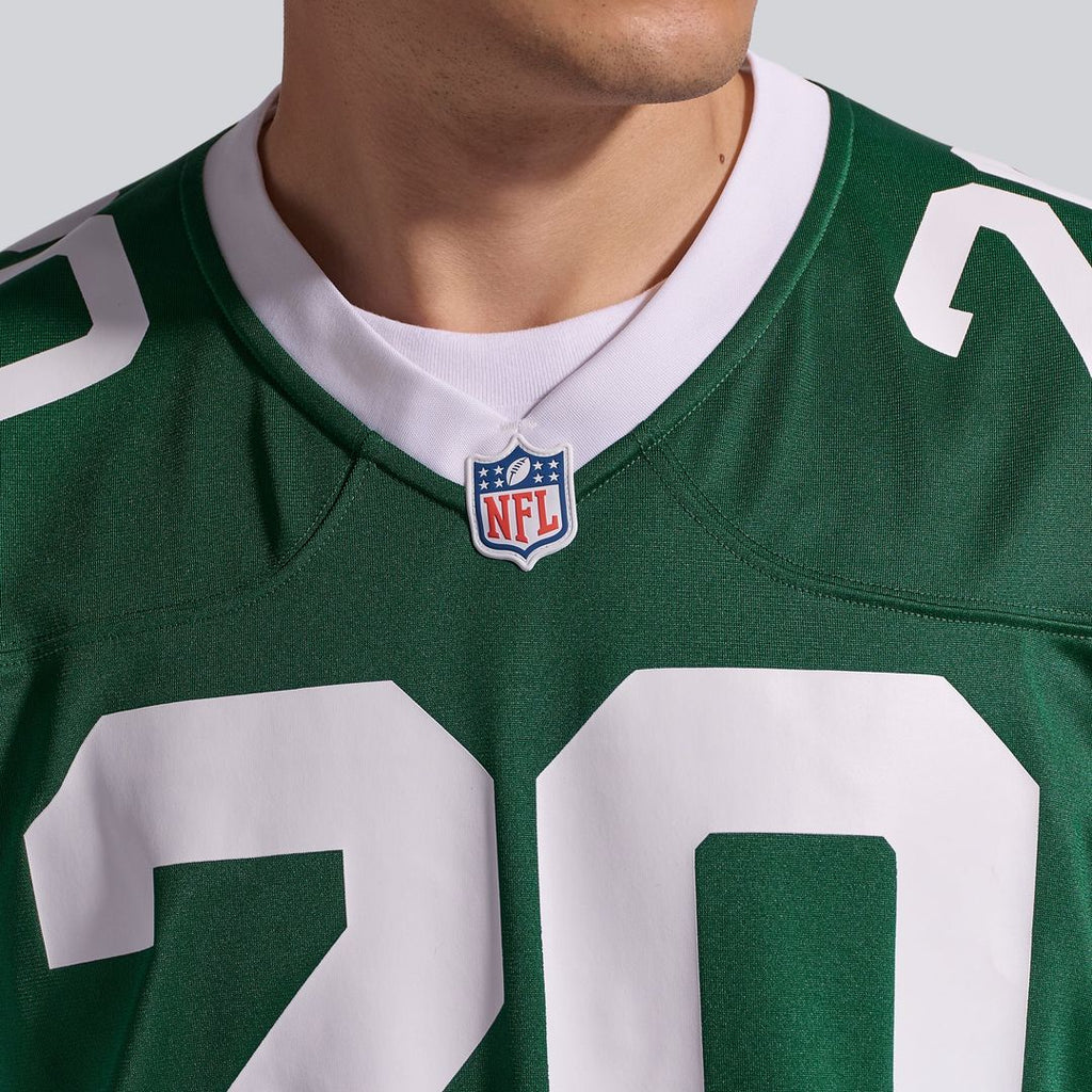 New York Jets Breece Hall Nike Legacy White Game Jersey