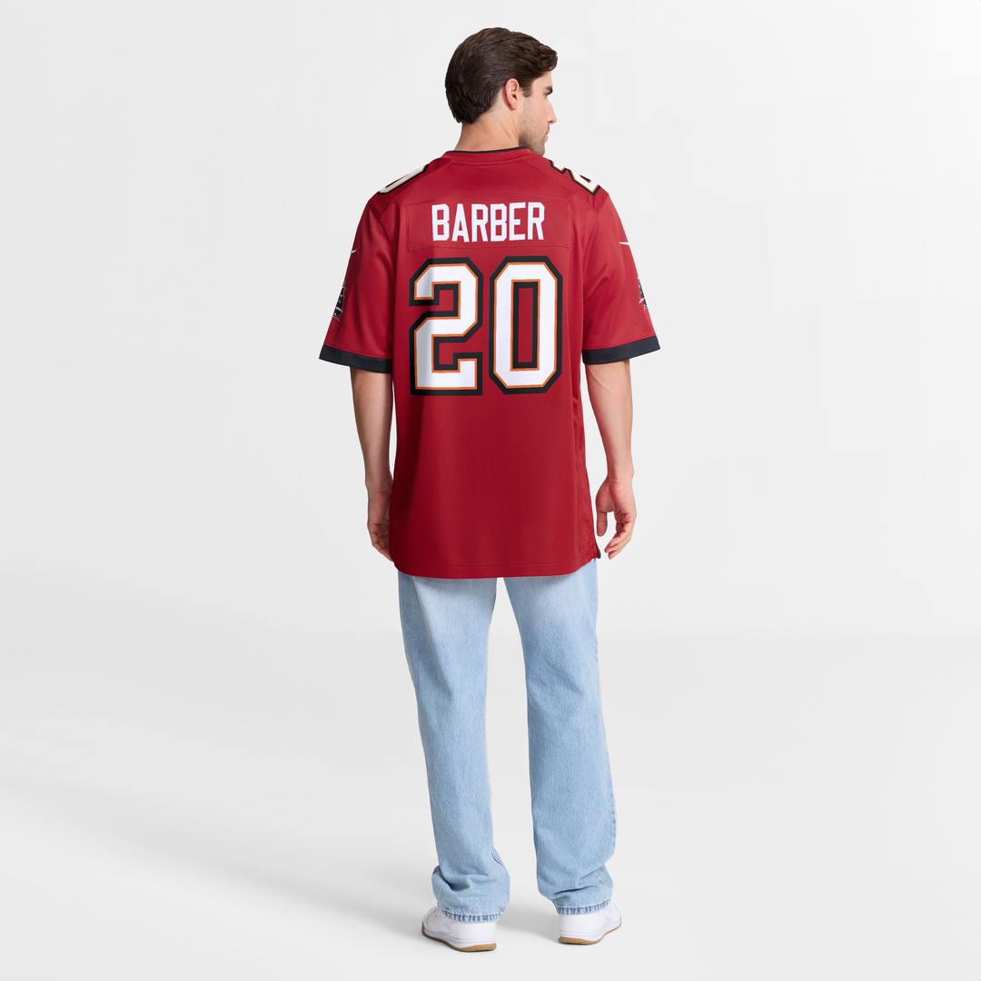 Tampa Bay Buccaneers Ronde Barber Nike Red Game Retired Player Jersey