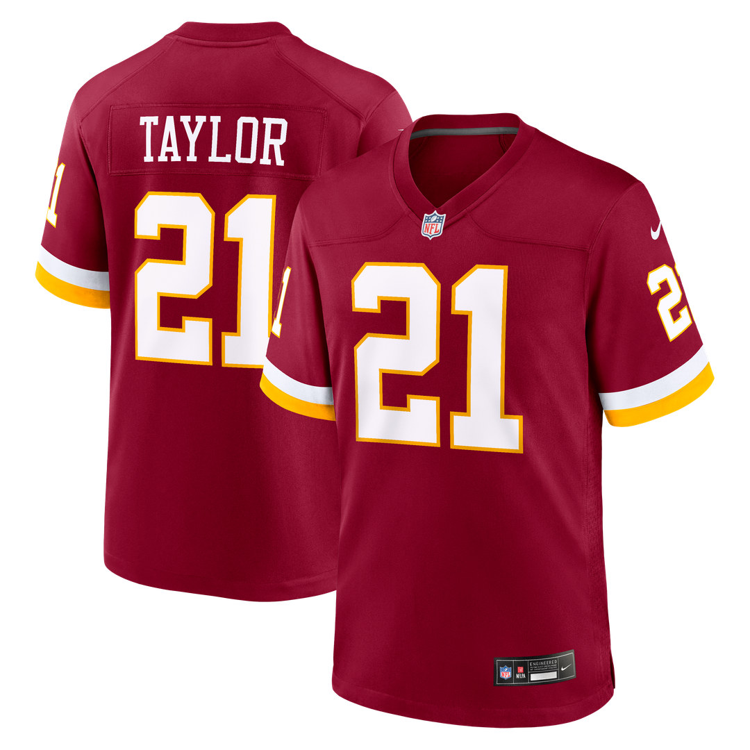 Washington Commanders Sean Taylor Nike White Game Super Bowl Era Jersey