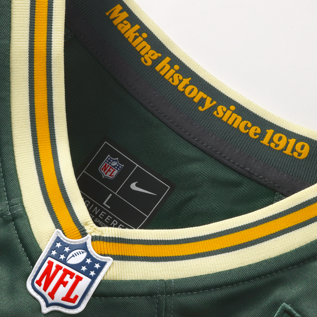 Green Bay Packers Jordan Love Nike Green 2026 Rivalries Collection Game Jersey