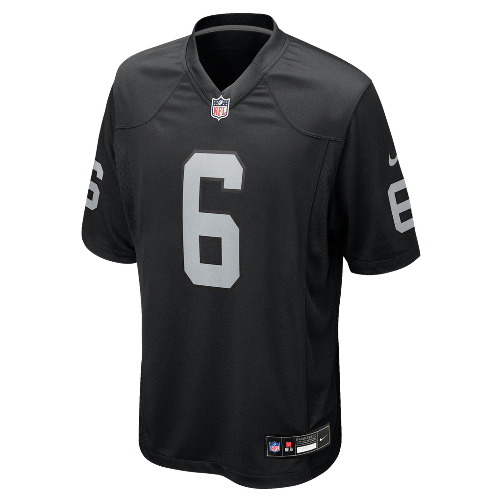 Las Vegas Raiders AJ Cole Nike Black Game Jersey