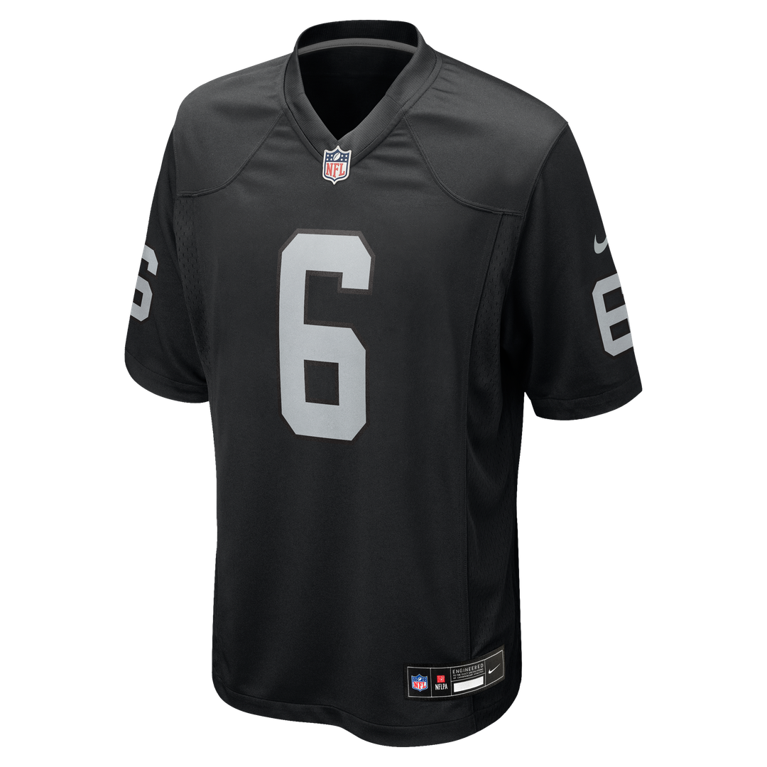 Las Vegas Raiders AJ Cole Nike Black Game Jersey