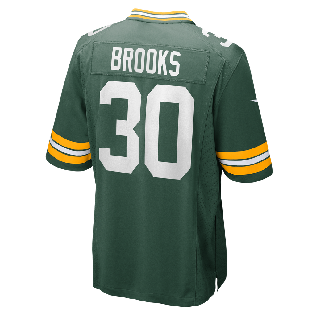 Green Bay Packers Chris Brooks Nike Green Team Game Jersey
