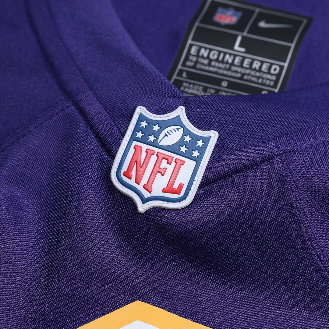 Minnesota Vikings Nike White Alternate Custom Game Jersey
