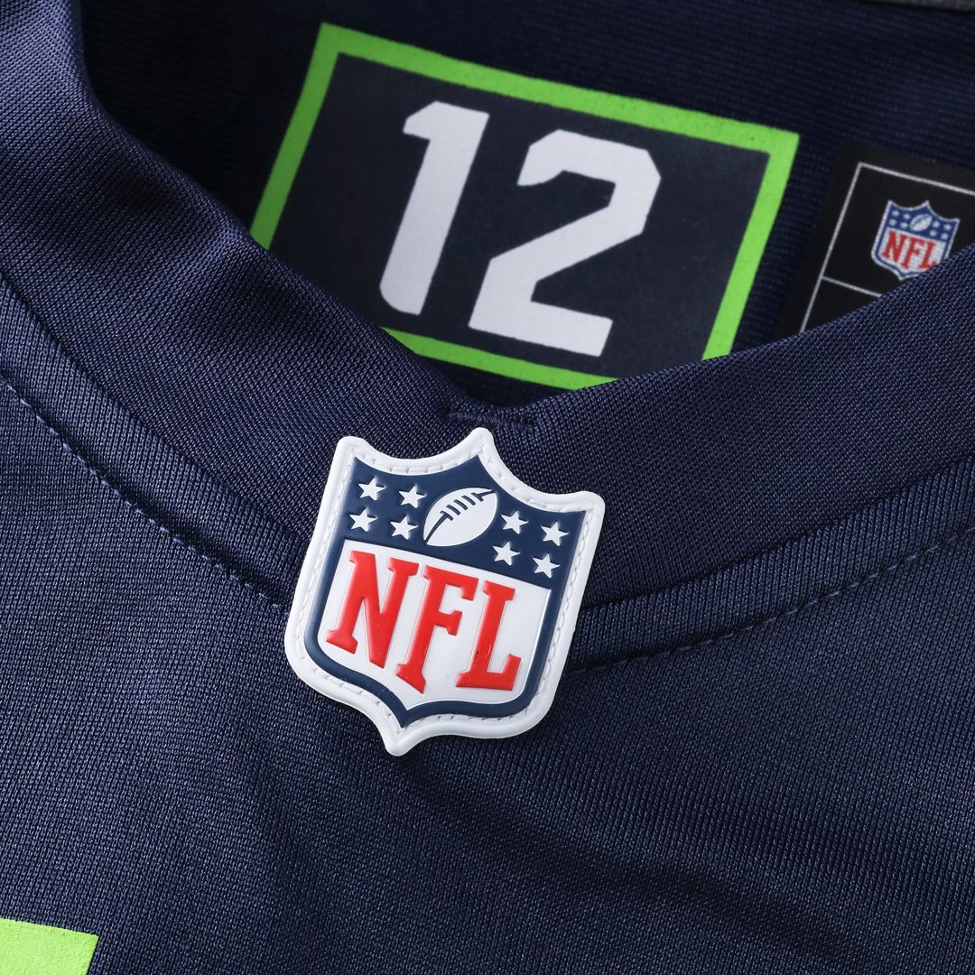 Seattle Seahawks Tyrice Knight Nike College Navy Game Jersey