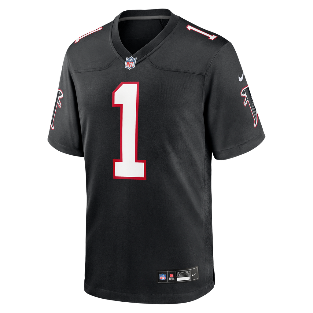 Atlanta Falcons Tua Tagovailoa Nike Black Alternate Game Jersey