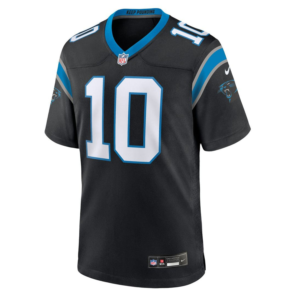 Carolina Panthers Ryan Fitzgerald Nike Black Team Game Jersey