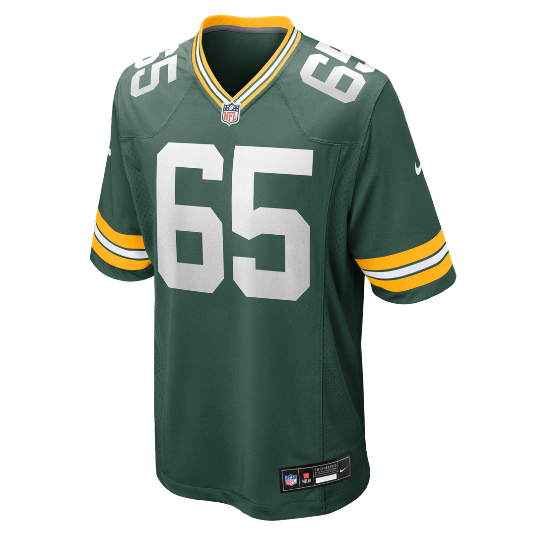 Green Bay Packers Aaron Banks Nike Green Team Game Jersey