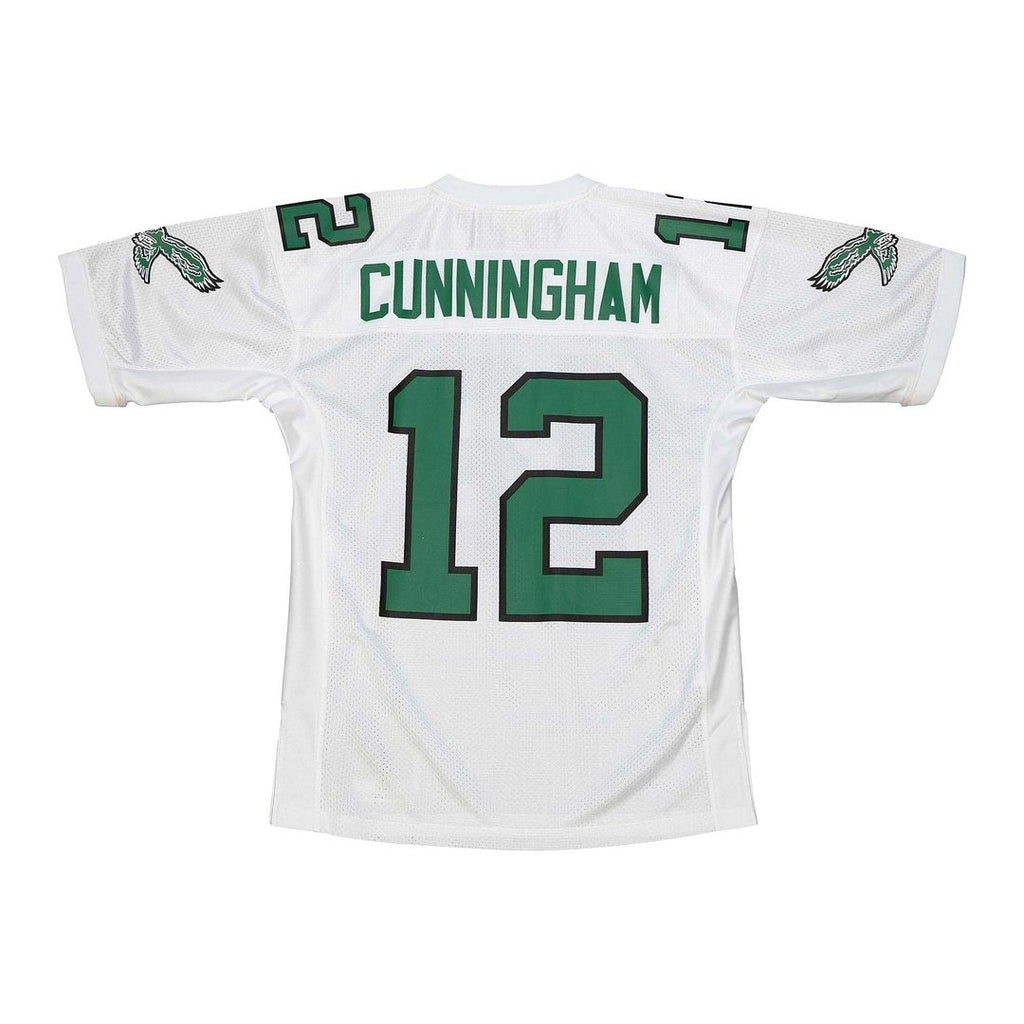 Philadelphia Eagles 1992 Randall Cunningham Mitchell & Ness White Authentic Throwback Retired Player Jersey