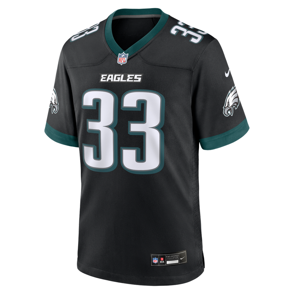 Philadelphia Eagles Cooper DeJean Nike Midnight Green Team Game Jersey