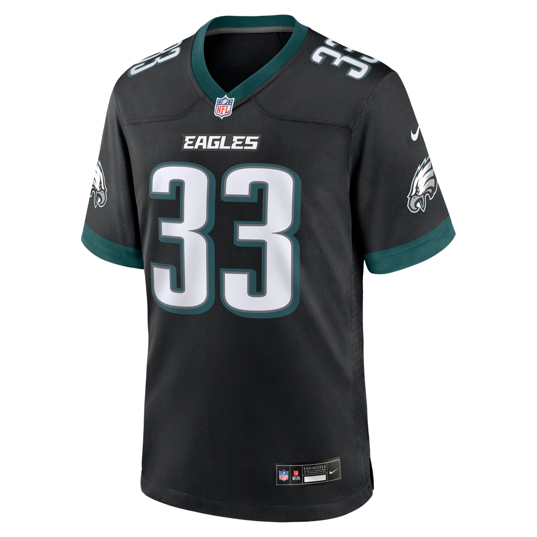 Philadelphia Eagles Cooper DeJean Nike Midnight Green Team Game Jersey