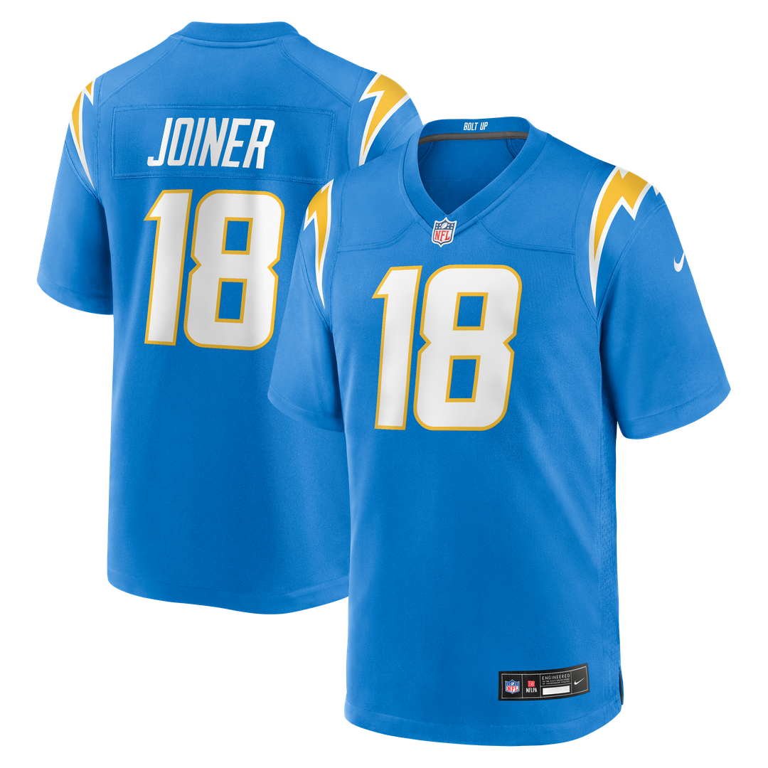 Los Angeles Chargers Charlie Joiner Nike Powder Blue Game Retired Player Jersey