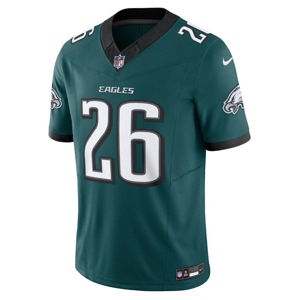 Philadelphia Eagles Saquon Barkley Nike Black Vapor F.U.S.E. Limited Jersey