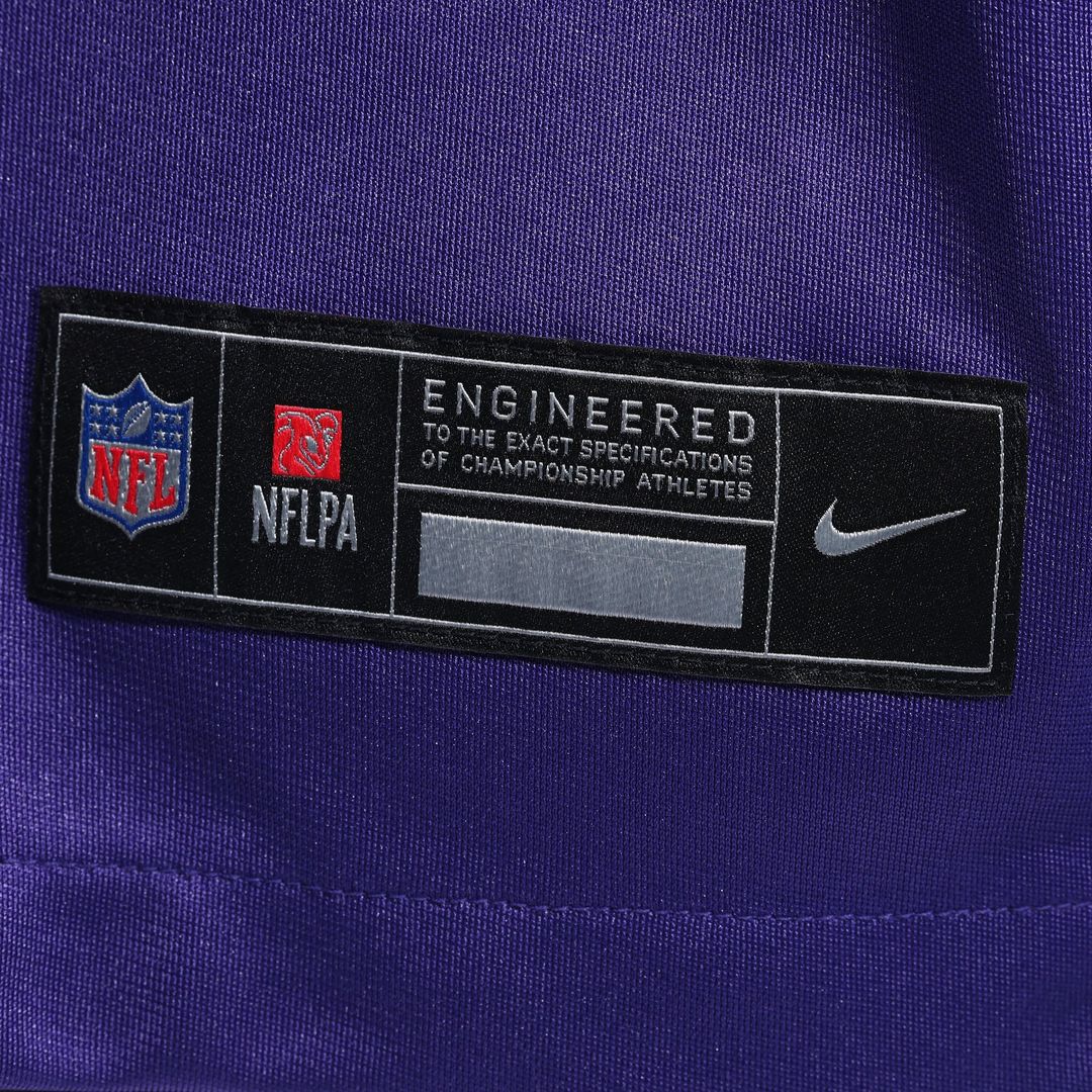 Minnesota Vikings Andrew Van Ginkel Nike White Alternate Game Jersey