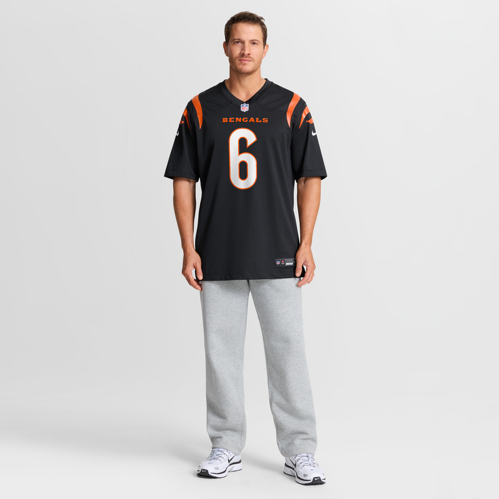 Cincinnati Bengals Bryan Cook Nike Black Team Game Jersey