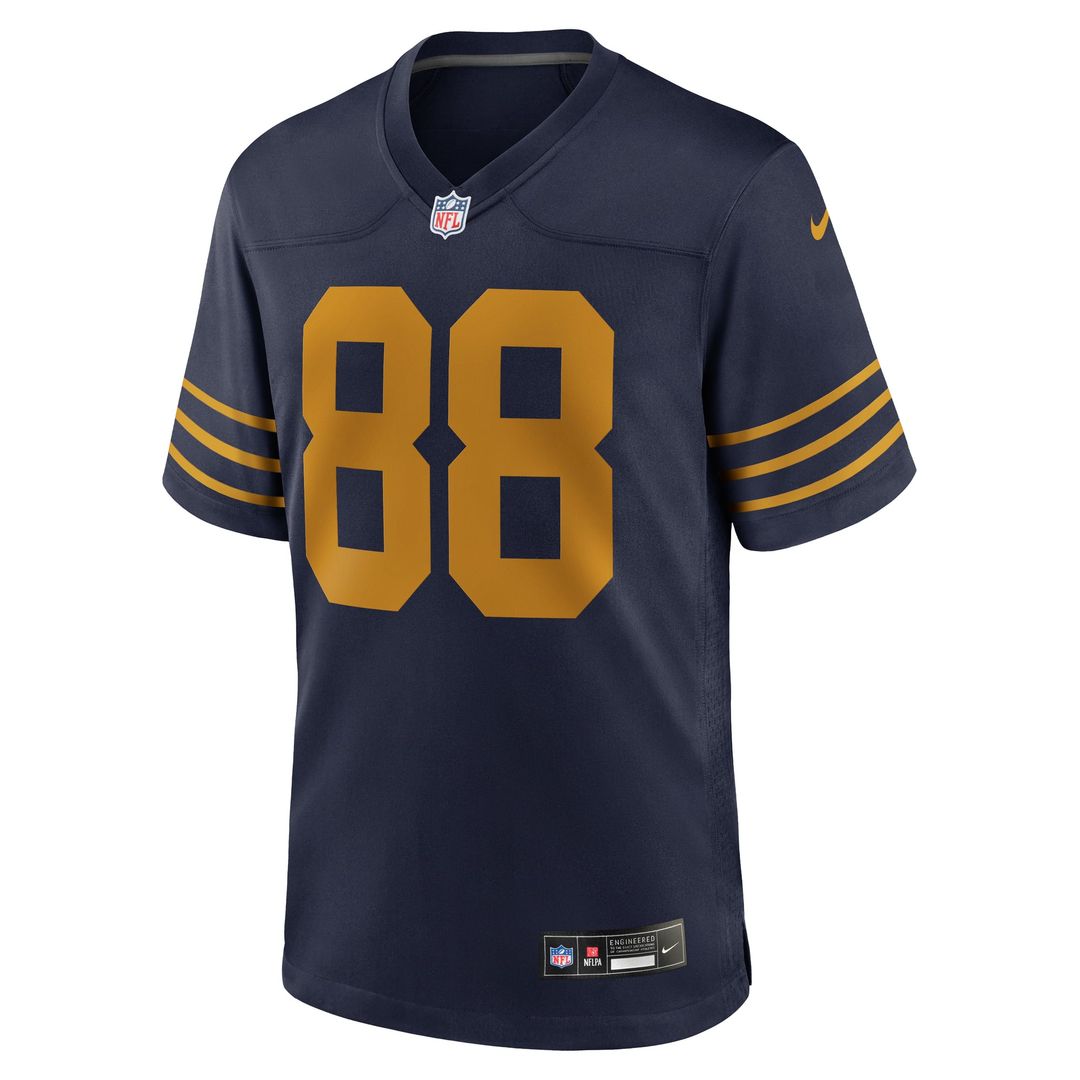 Green Bay Packers Luke Musgrave Nike Navy The 1923 Classic Game Jersey
