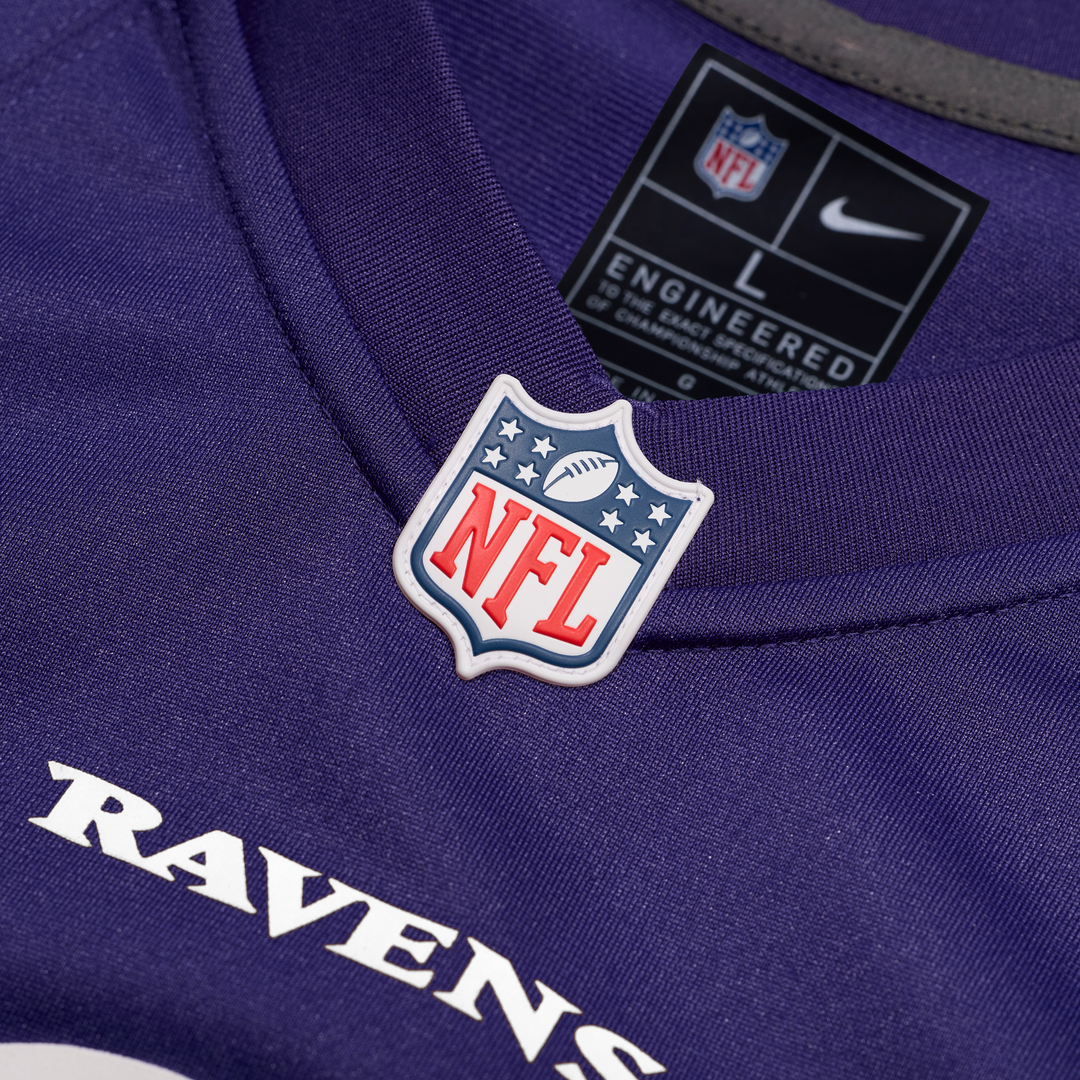 Baltimore Ravens Taven Bryan Nike Purple Team Game Jersey