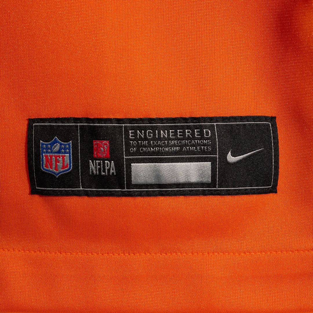 Denver Broncos Jordan Jackson Nike Orange Team Game Jersey