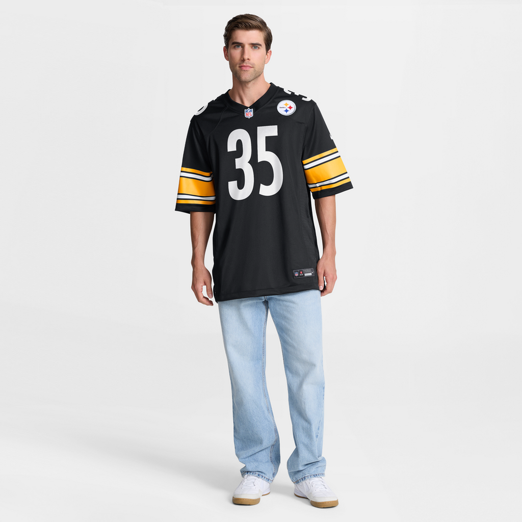 Pittsburgh Steelers Jamel Dean Nike Black Team Game Jersey