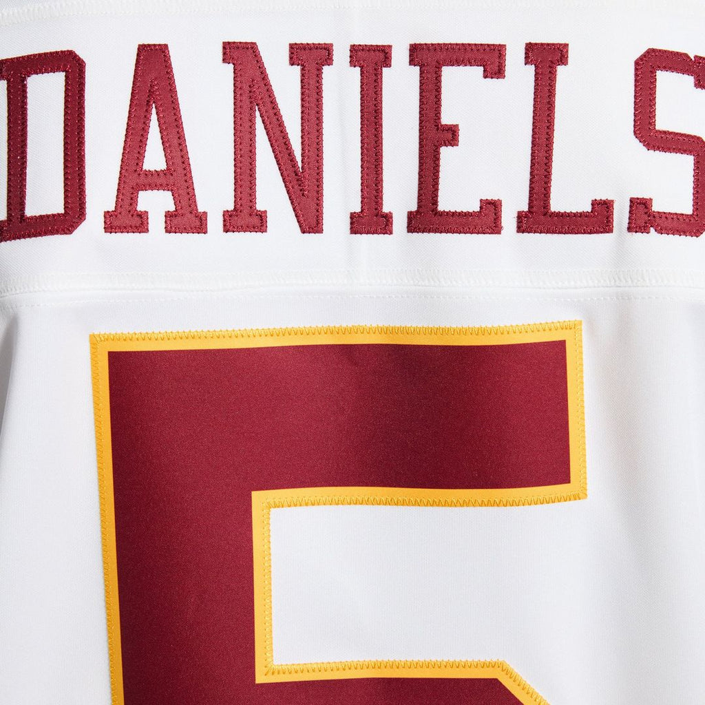 Washington Commanders Jayden Daniels Nike Burgundy Team Vapor F.U.S.E. Stitched Limited Jersey