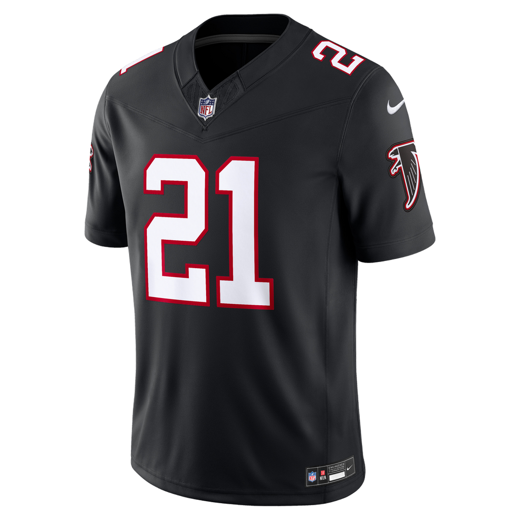 Atlanta Falcons Deion Sanders Nike Red Team Vapor F.U.S.E. Stitched Retired Limited Jersey
