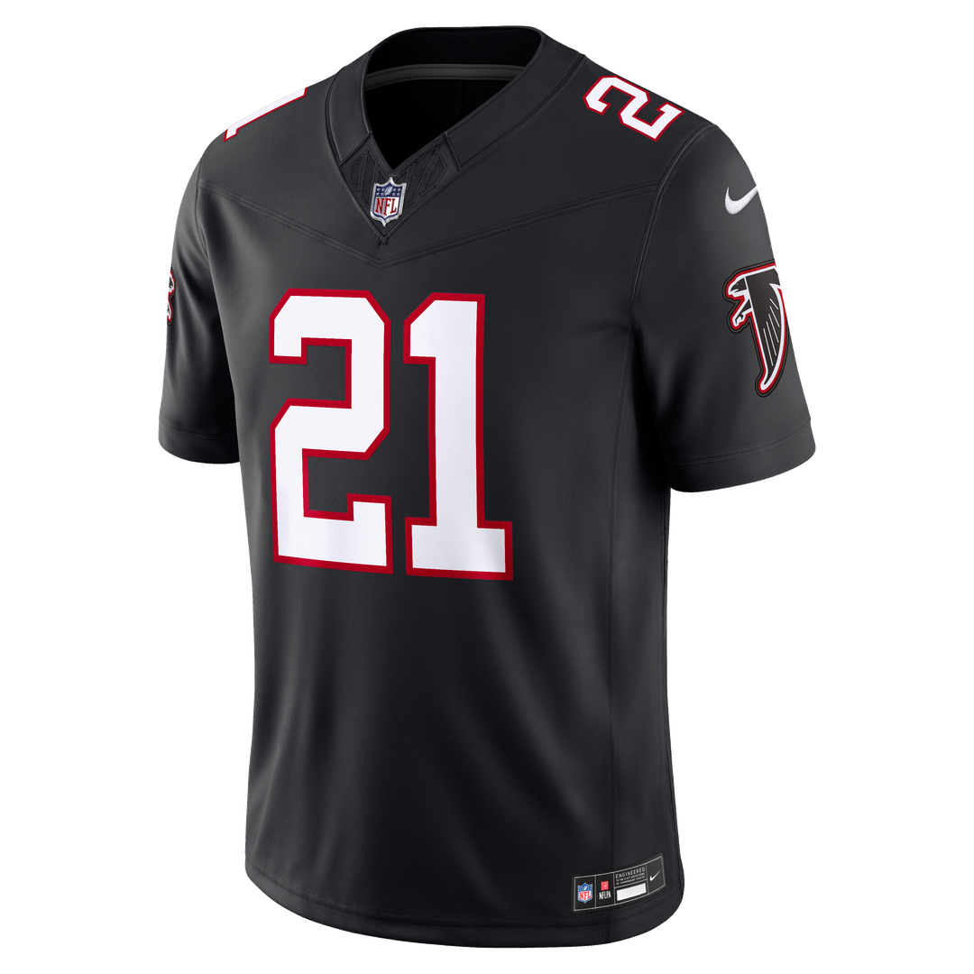 Atlanta Falcons Deion Sanders Nike Red Team Vapor F.U.S.E. Stitched Retired Limited Jersey