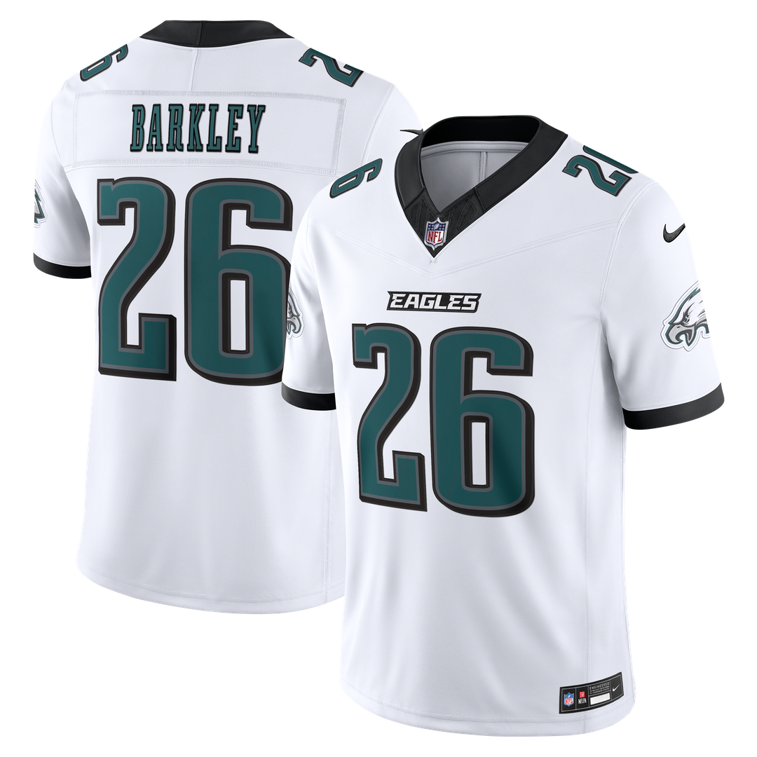 Philadelphia Eagles Saquon Barkley Nike Black Alternate Vapor F.U.S.E. Stitched Limited Jersey