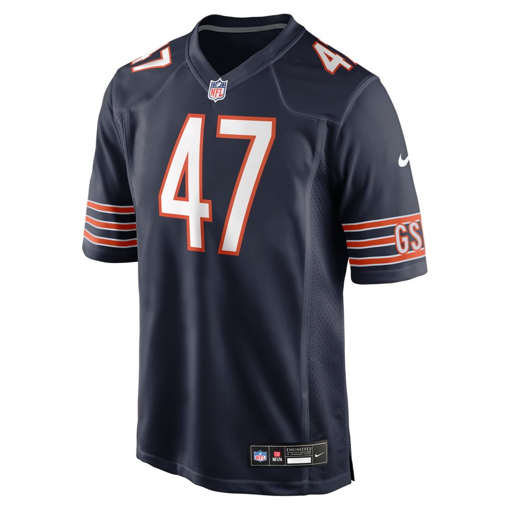 Chicago Bears Ruben Hyppolite II Nike Navy Team Game Jersey