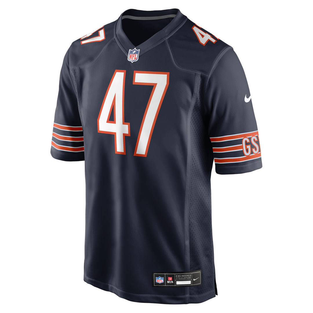 Chicago Bears Ruben Hyppolite II Nike Navy Team Game Jersey