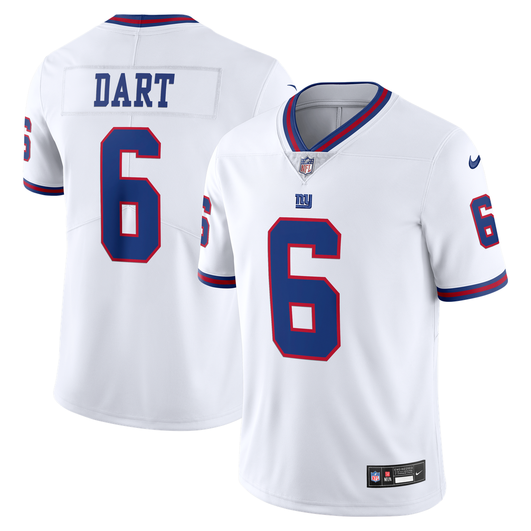 New York Giants Jaxson Dart Nike Royal Legacy Vapor Untouchable Stitched Limited Jersey