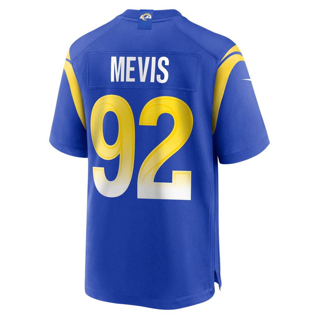 Los Angeles Rams Harrison Mevis Nike Royal Team Game Jersey