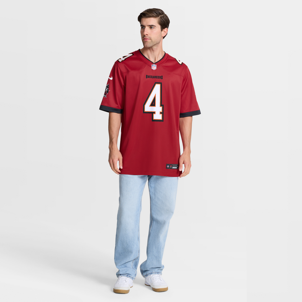 Tampa Bay Buccaneers Chase McLaughlin Nike Red Game Player Jersey