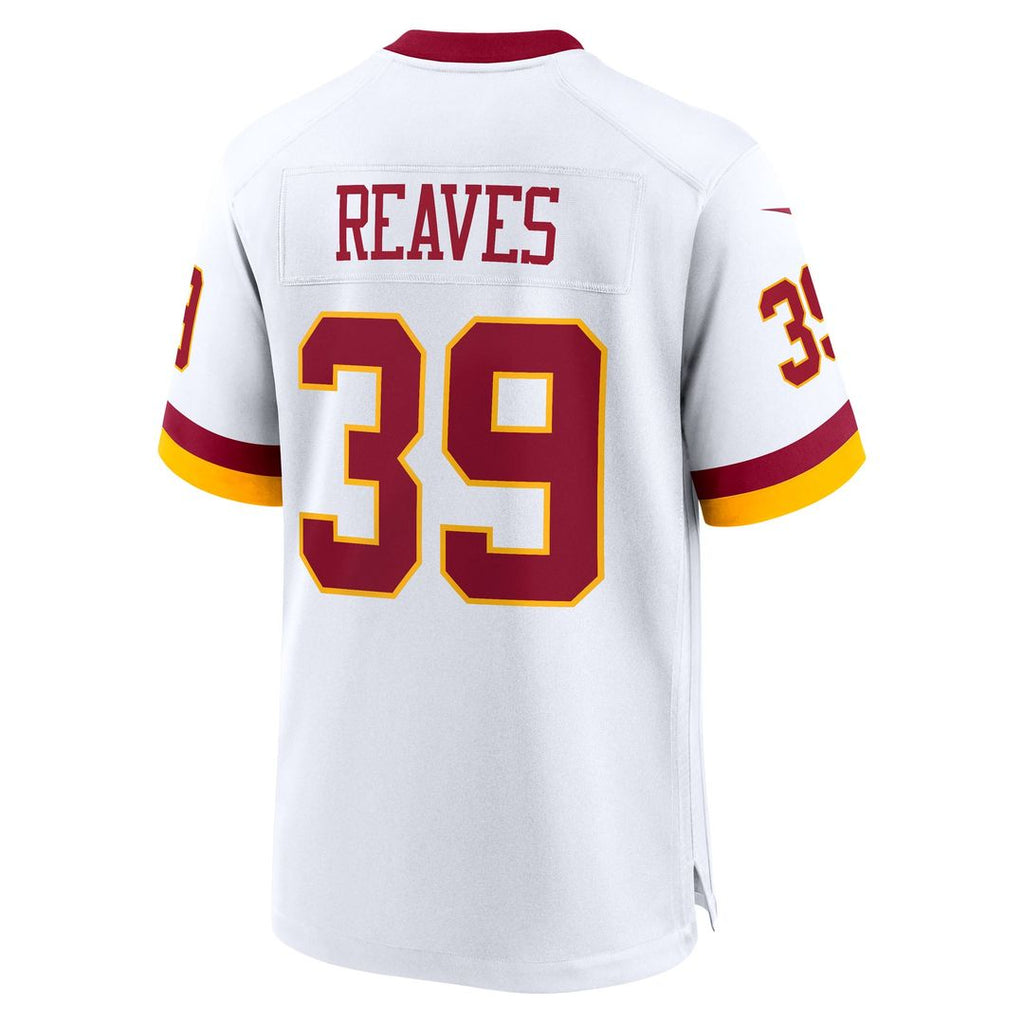 Washington Commanders Jeremy Reaves Nike Burgundy Game Jersey