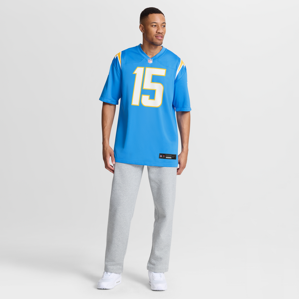 Los Angeles Chargers Ladd McConkey Nike Navy Alternate Super Chargers Game Player Jersey