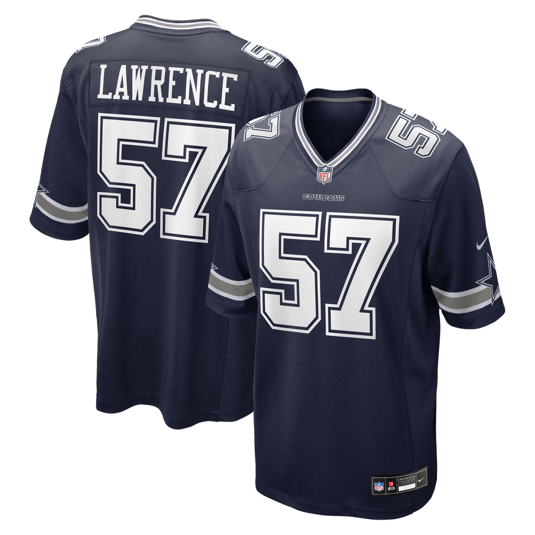 Dallas Cowboys Malachi Lawrence Nike White Game Jersey