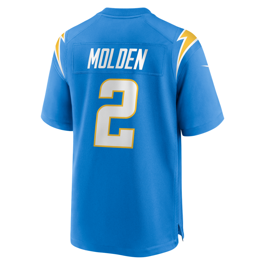 Los Angeles Chargers Elijah Molden Nike Powder Blue Team Game Jersey