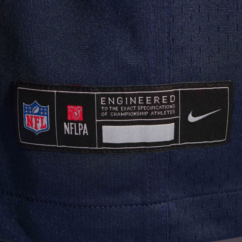 Chicago Bears Ozzy Trapilo Nike Navy Team Game Jersey