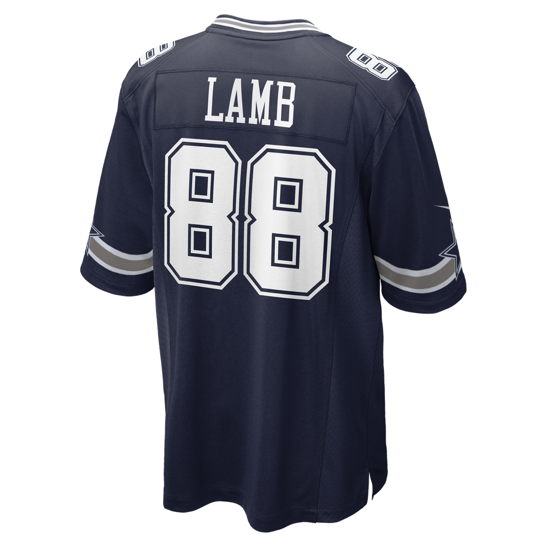 Dallas Cowboys CeeDee Lamb Nike White Game Team Jersey