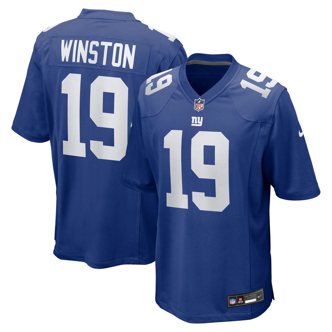 New York Giants Jameis Winston Nike Century Red Alternate Game Jersey