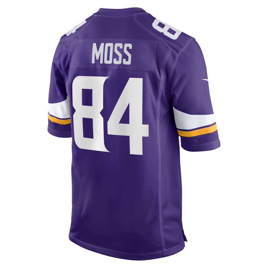 Minnesota Vikings Randy Moss Nike White Retired Player Game Jersey